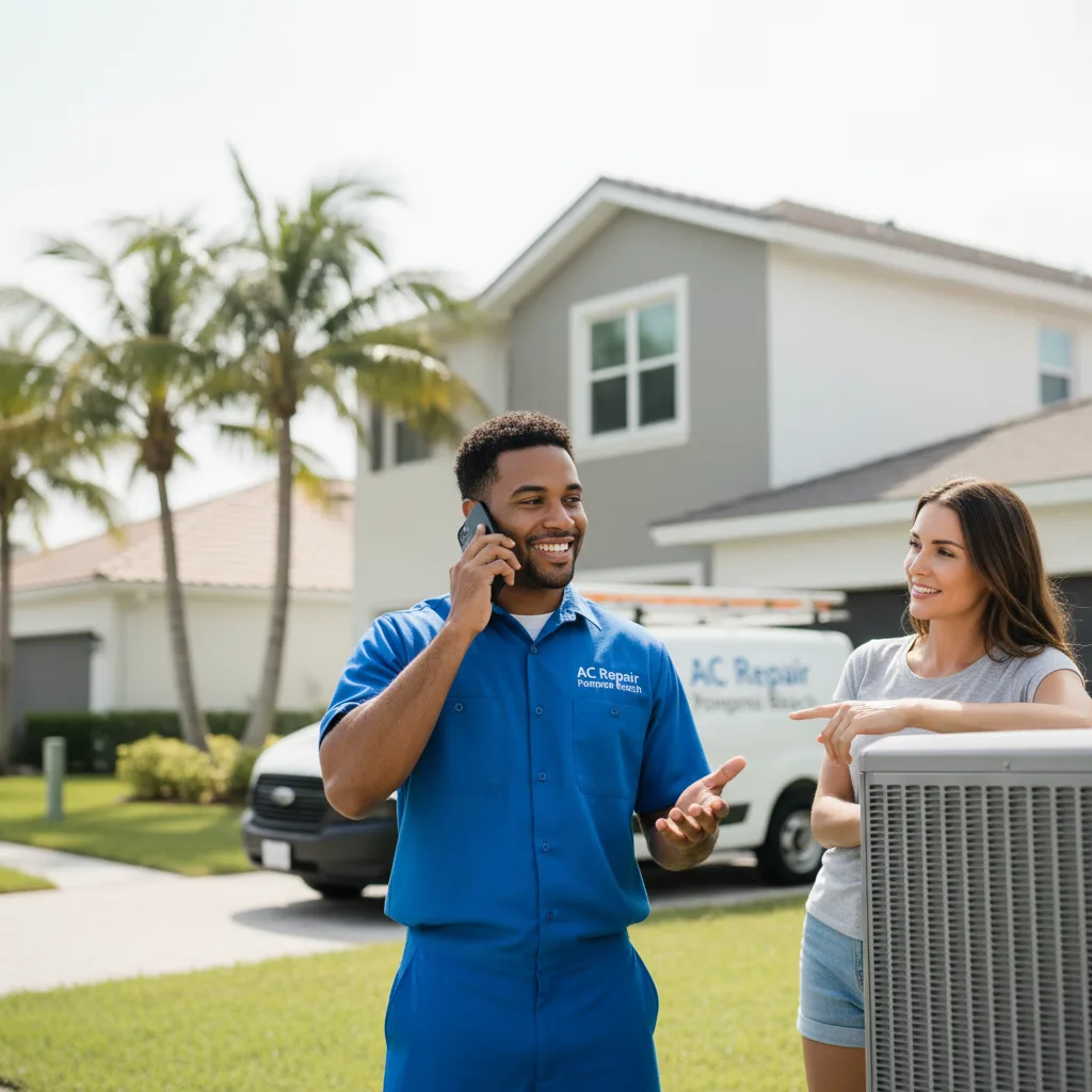 AC Repair Pompano Beach customer support in East Taunton